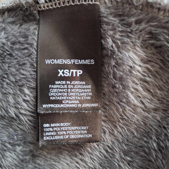 The North Face Osito Fleece Full Zip Mid Grey Heather Jacket Size XS - Picture 7 of 9